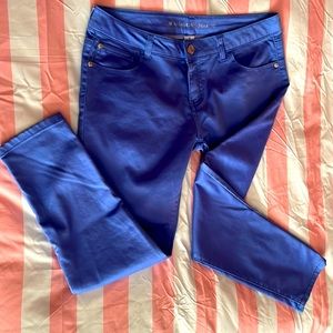 Celebrity pink jeans sz 11 periwinkle color.